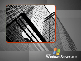 Deploying Windows File Servers, Windows