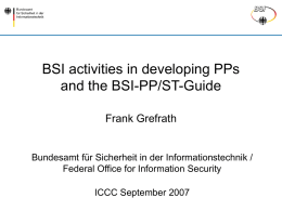 PP-/ST-Guide - OCSI