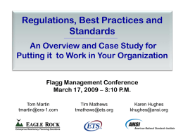 PowerPoint - Flagg Management Inc