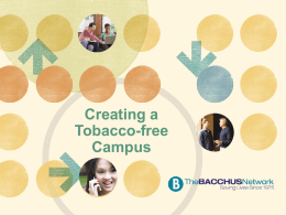 Creating a Tobacco