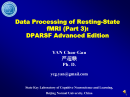 Data Processing Demo of Resting