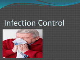 Infection Control - Medical Center Hospital