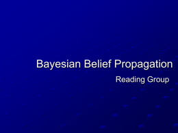 Bayesian Belief Propagation