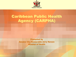 CARPHA / NPHL - Singapore Ministry of Health