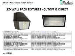 LED Lamps Line Extension