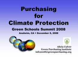 Green Purchasing Institute