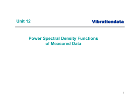 Unit 6e - Vibrationdata