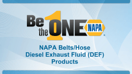 Diesel Exhaust Fluid (DEF) Products