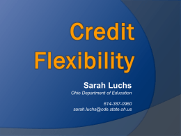 Credit Flexibility