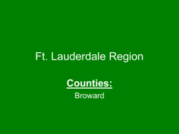 Ft. Lauderdale Region
