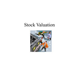The Stock Market - KsuWeb Home Page