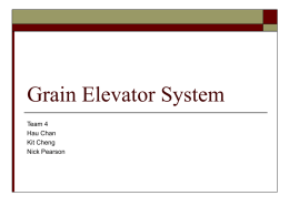 Grain Elevator System - College of Charleston