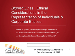 Legal Ethics PowerPoint Presentation