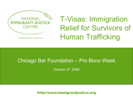 Human Trafficking - Illinois Legal Advocate