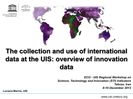 Measuring Research and Experimental Development