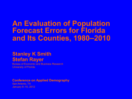 Florida Population Growth: Past, Present, and Future