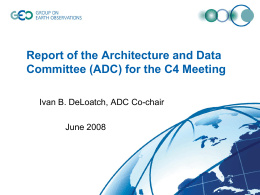 ADC presentation to C4