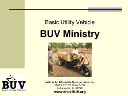 Ma - Basic utility vehicle