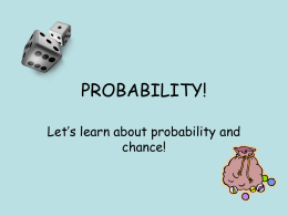Fun With Probability powerpoint