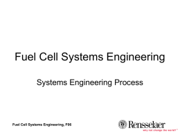 Fuel Cell Systems Engineering - Adirondack Trout & Salmon
