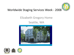 Worldwide Staging Services Week - 2009