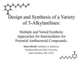 Design and Synthesis of a Variety of 3
