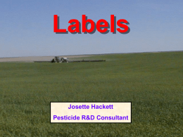 Pesticide Applicator Training