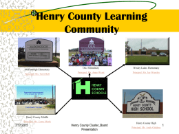 Henry County Board of Education