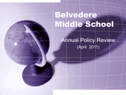 Belvedere Middle School