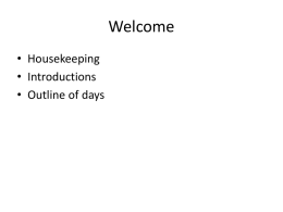 Welcome [projects.oucs.ox.ac.uk]