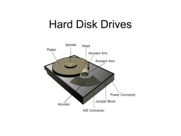 Hard Disk Drives - Nural's Weblog | The coolest of the cool