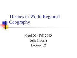 PowerPoint 프레젠테이션 - DePaul Geography