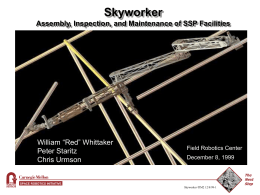 Skyworker: A Robot for Assembly and Maintenance of Space
