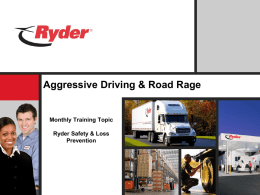 Aggressive Driving and Road Rage