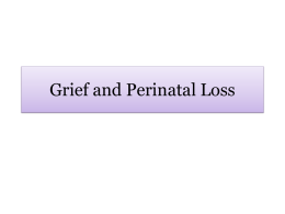 Grief and Perinatal Loss