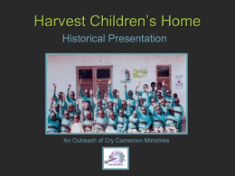 Harvest Children’s Home