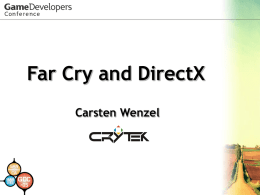 Shader Model 3.0 in Far Cry