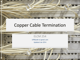 Cable Terminations