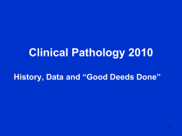 Clinical Pathology 2010