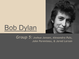 Bob Dylan - University of Minnesota