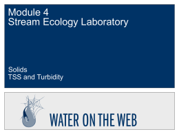 Mod4Lab - Stream Ecology