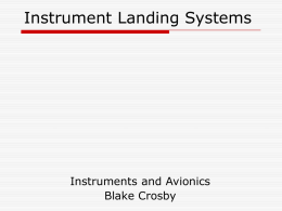Instrument Landing Systems