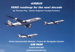Airbus Industrie FANS brochure - ATN Conference