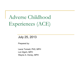Adverse Childhood Experiences (ACE)