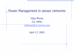 power . ppt - Department of Computer Science | Western