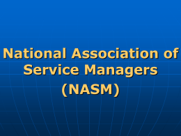 What is NASM