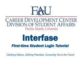 Career Development Center - Florida Atlantic University