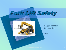 Features - E Light Safety, Training and Leadership Blog