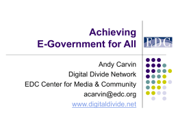 Digital Divide Network