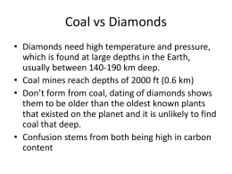 Coal vs Diamonds